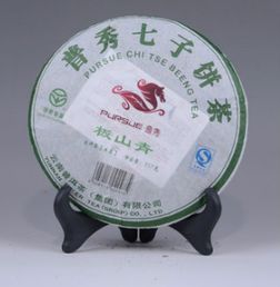 普秀2007年生茶系列开汤鉴赏