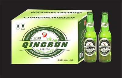 青岛青润500ml塑包易拉罐啤酒 厂家直销 物美价廉